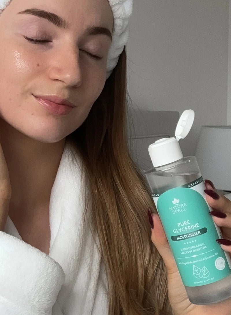 نايتشر سبيل Nature Spell جلسرين نقي 200 مل – ترطيب طبيعي للبشرة والشعر – مستخلص نباتي 100% - Image 2