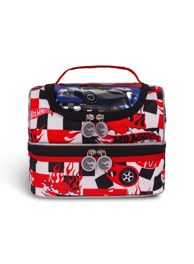 ماتيل جيمز Hotwheels Racing Team Lunch Bag 2 Compartment