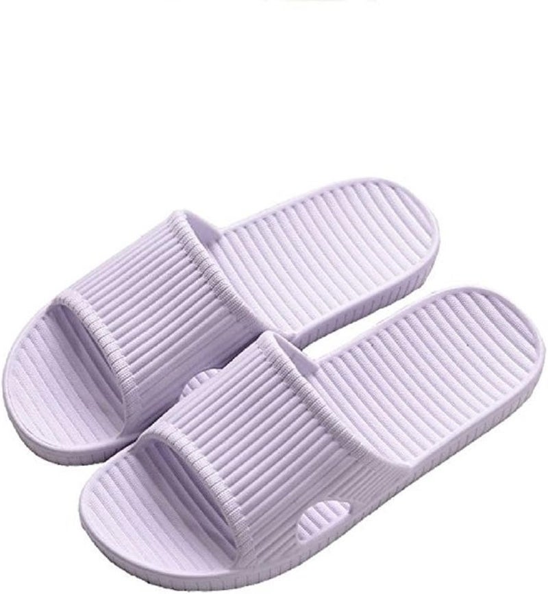 VIDSID Shower Slippers Dry Quickly Bath Slippers Womens Non Slip Indoor Home Bedroom - Image 1