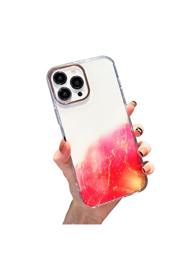 S-TOP Case For iPhone 11 Pro Gold Halo Marble Pattern Phone Case - Image 1