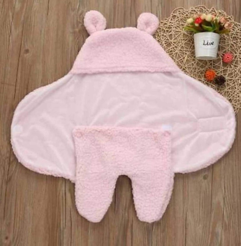 BRANDONN Baby Sleeping Bag Newborn Combo Pack of Wearable Wrapper Cum Baby Blanket for Baby Boys and Baby Girls - Image 3
