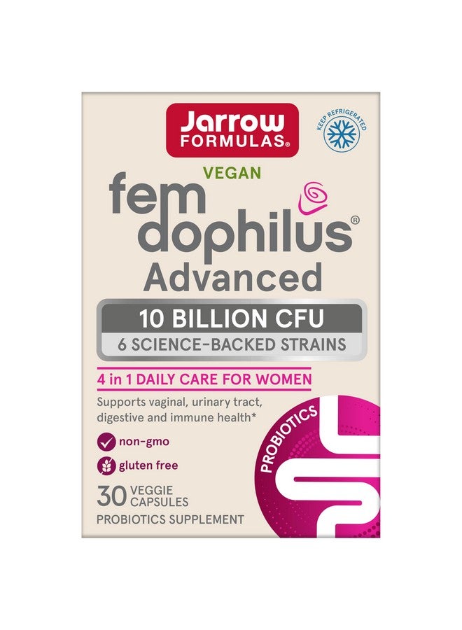 JARROW FORMULAS Fem-Dophilus Advanced 140mg, 30 CT