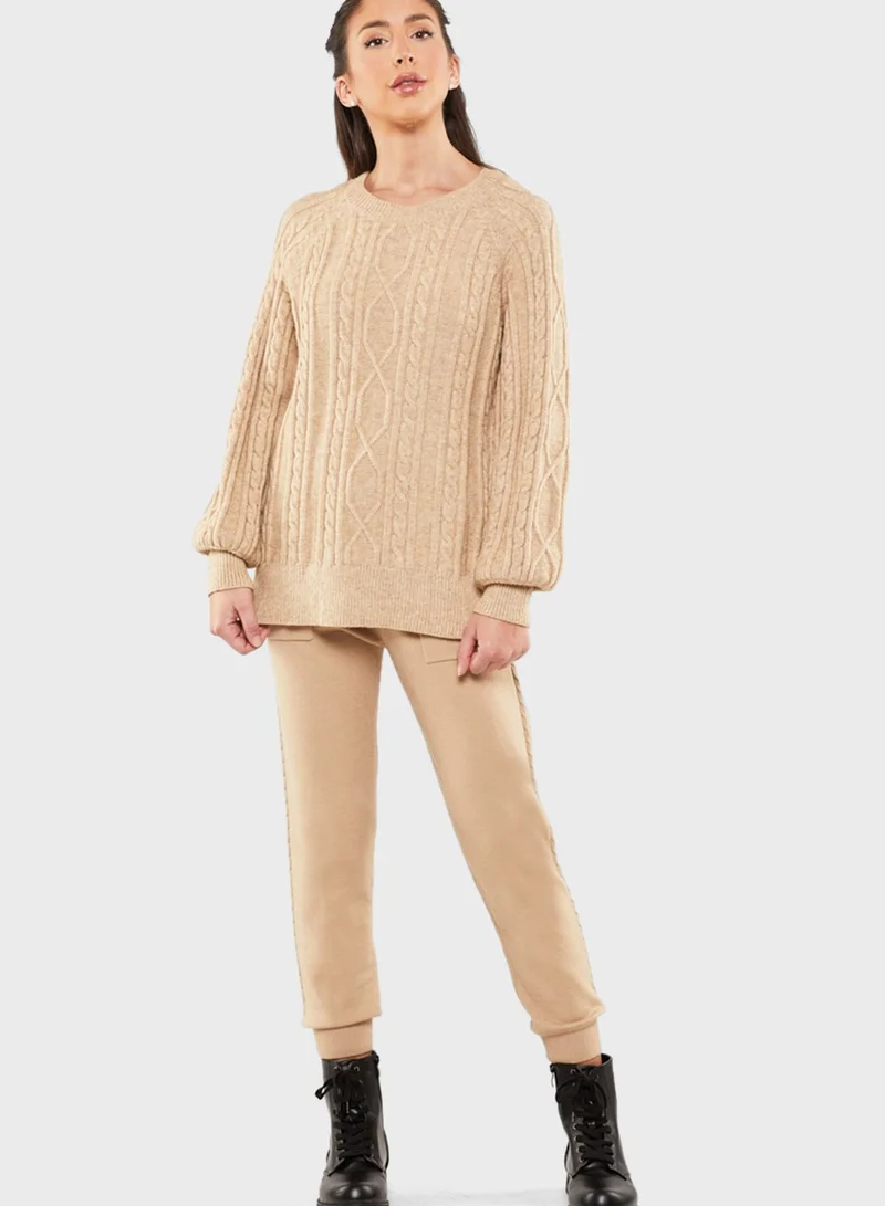 RINA Cable Knit Sweater