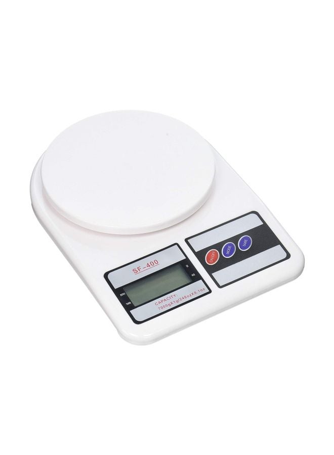 كولي إيمبورتس ميزان مطبخ رقمي أبيض 9.5x6.625بوصة