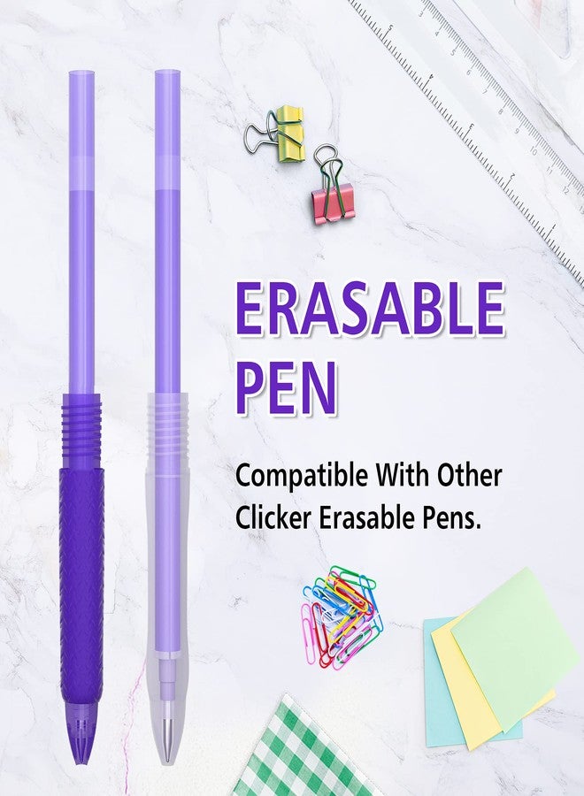 Vanstek 15 Assorted Colors Erasable Pen Refills, Gel Ink Refills Compatible with Erasable Pens, Fine Point 0.7 mm, Perfect for Writing Planner & Crossword Puzzles - Image 5
