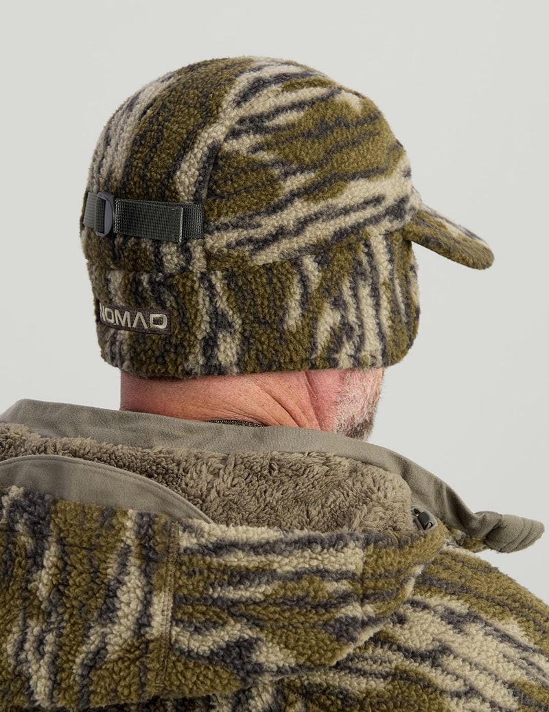Nomad Mens Cottonwood VX3 Cap, Warm and Durable Hunting Hat, Wind-Resistant with Adjustable Fit, Mossy Oak Bottomland Camo, One Size - Image 2