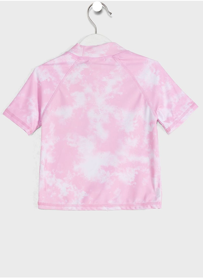 MINOTI - Kids Tie Dye T-Shirt & Knickers Set - Image 1