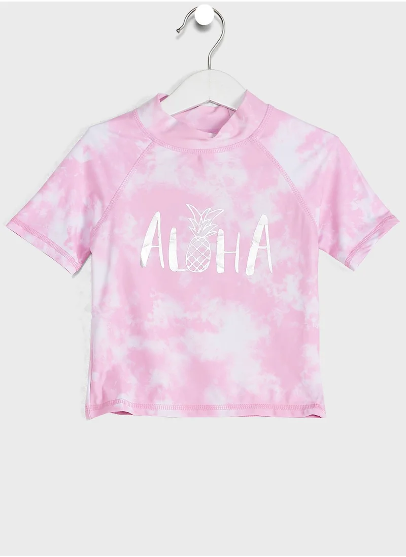 MINOTI Kids Tie Dye T-Shirt & Knickers Set