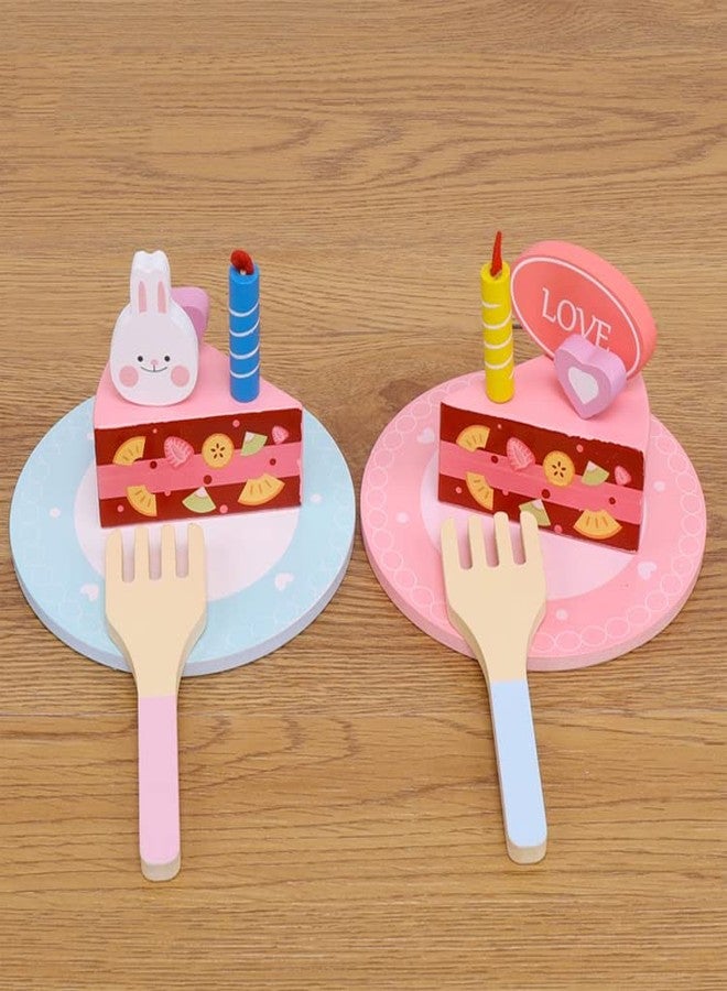 Oncarnival Children Cake Wooden Set Toys - Image 3