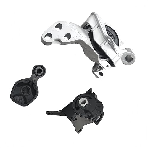 Yllshengyu 3pcs Engine Motor Mount Kit Compatible with Mazda 3 2014-2018 & Mazda 6 2014-2017 Replacement for A4446 A4439 A4438 - Image 1