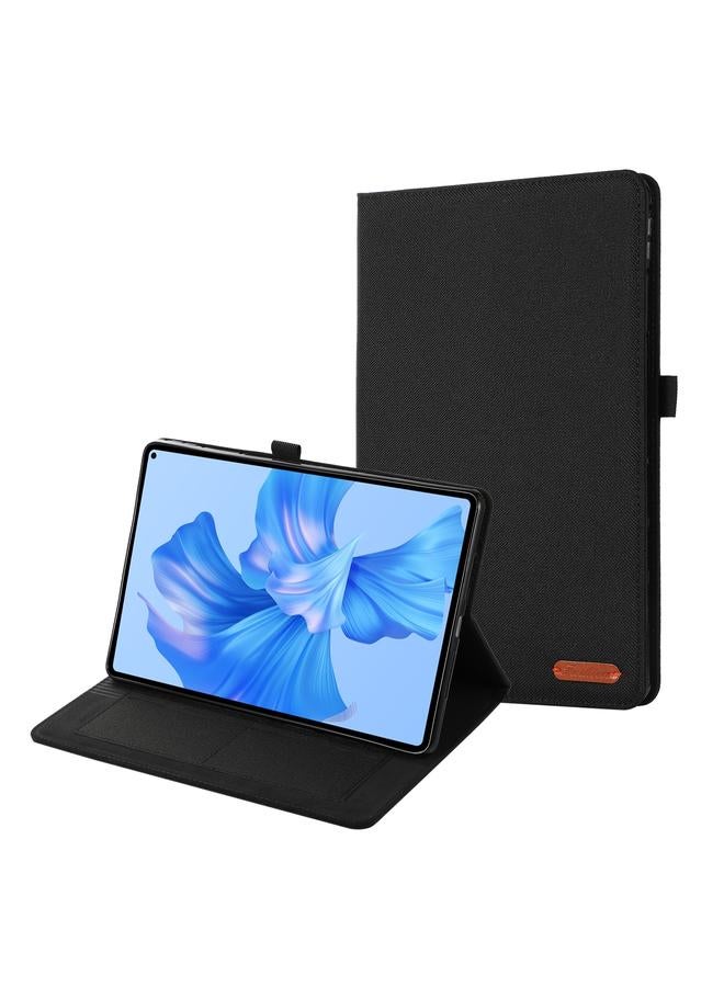 S-TOP Case For Huawei MatePad Pro 11 2022 Fabric Texture Horizontal Flip Leather Tablet Case - Image 1