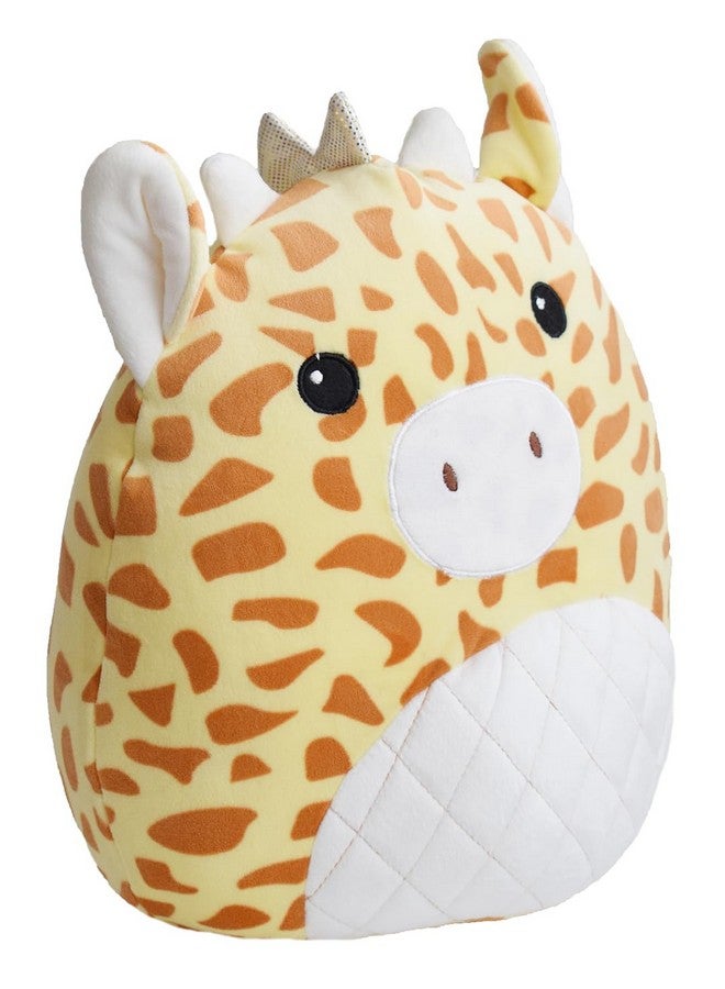Mirada Mirada Cute Yellow Supersoft Giraffe Soft Toy/Cushion/Pillow for Girls/Kids | Stuffed Plush Animal | Ideal for Birthdays & Special Occasions - 30cm - Image 2