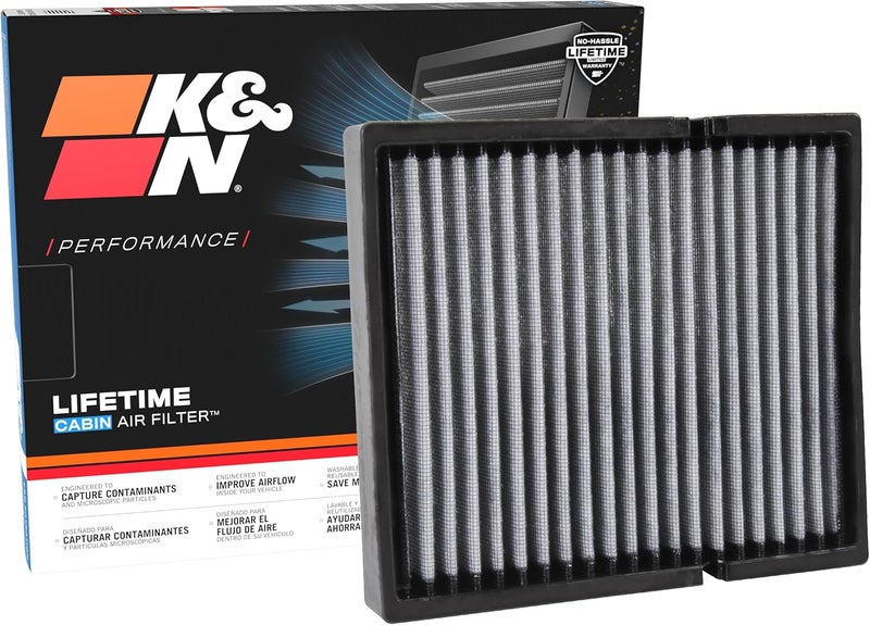 Kn LIFETIME Cabin Air Filter: Premium, Washable, Clean Air for your Cabin: Compatible with 2016-2025 Isuzu/Mazda/Lexus/Subaru: (See Product Description for Select Models), VF2054 - Image 1