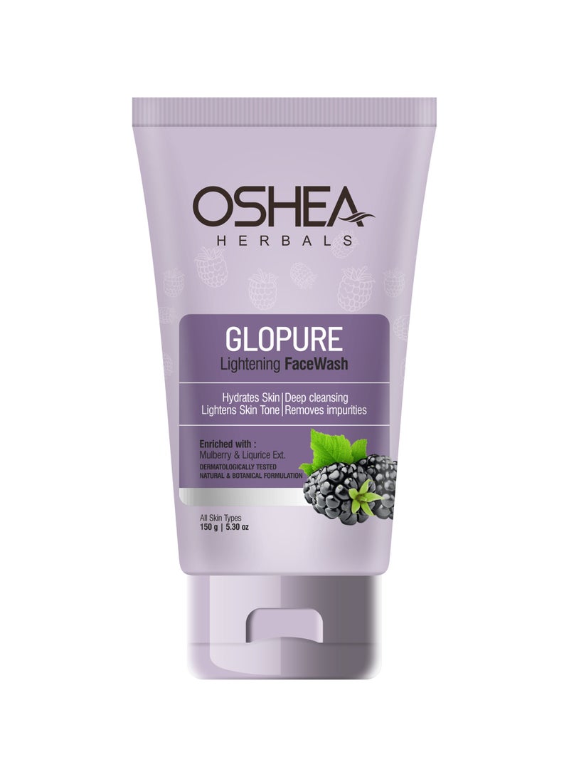 OSHEA Herbals Glopure Face Wash 150 g - Image 1