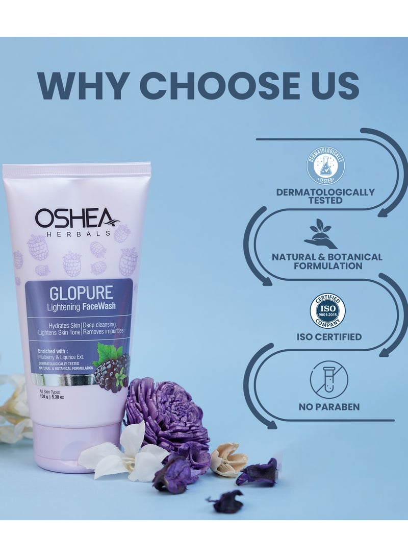 OSHEA Herbals Glopure Face Wash 150 g - Image 4