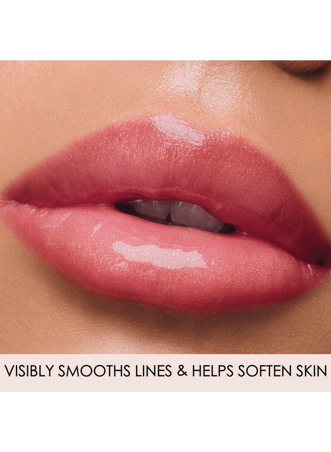 LONDONTOWN Pixie Milky Pink Plush Shine Lip Gloss Tube Deep Hydrating High Shine Sheer Tint Non Sticky Conditioning Balm - Image 4