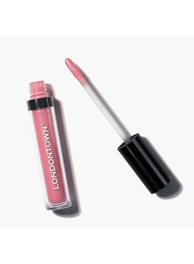 LONDONTOWN Pixie Milky Pink Plush Shine Lip Gloss Tube Deep Hydrating High Shine Sheer Tint Non Sticky Conditioning Balm - Image 5