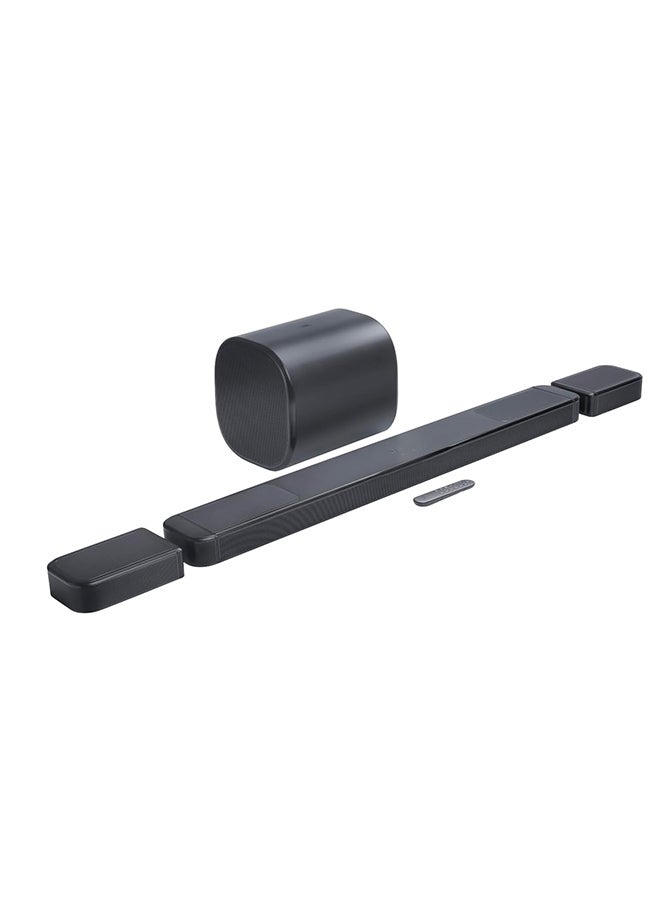 JBL BAR 1300MK2 11.1.4 Channel Soundbar with Detachable Wireless Surround Speakers, Dolby Atmos® & DTS:X, 2470W Max Power, 8” Dual-Driver Subwoofer, Bluetooth & Wi-Fi, HDMI eARC JBLBAR1300M2BLKUK black - Image 4