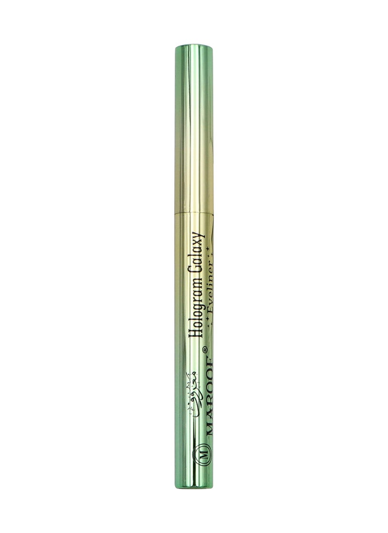 MAROOF Hologram Galaxy 24-Hour Long Lasting Eyeliner 0.35g - 02 Love Me - Image 3