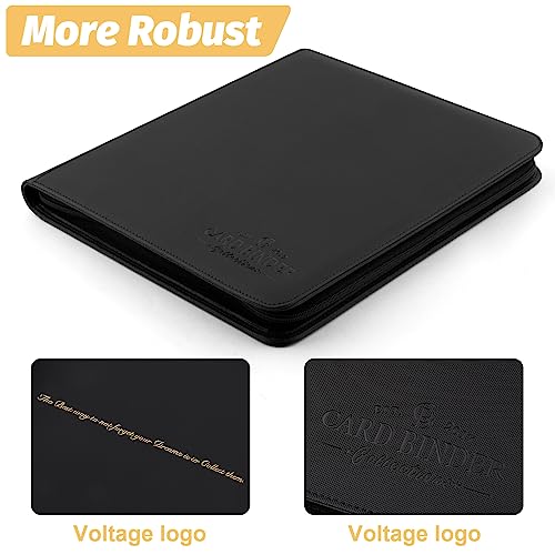 Foalgo Trading Card Binder, Card Collection Binder Album Folder with 720 Side Loading Pockets, 12 Pocket Trading Card Album Folder for TGC,MTG, Baseball Cards, Yugioh - Image 2