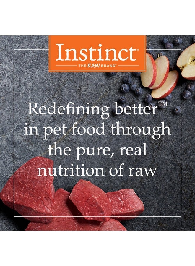 Instinct Raw Boost, Natural Dry Dog Food with Freeze Dried Pieces, High Protein, Grain Free Recipe - Real Beef, 10 lb. Bag - Image 4