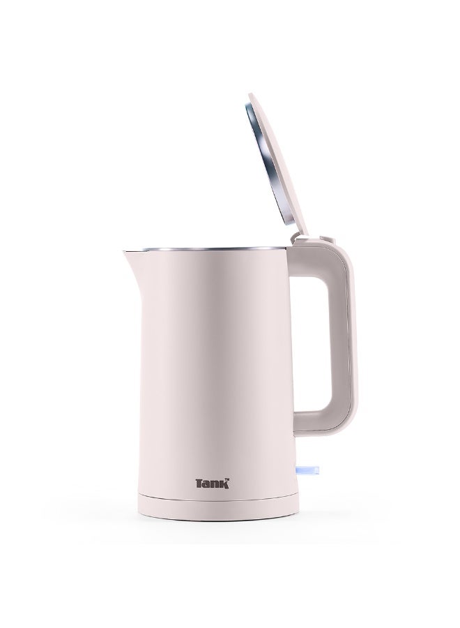 تانك غلاية كهربائية تانك سيف تاتش، 1.5 لتر، 1500 وات، وردي – GS-EK2417، ضمان عامين - Image 3