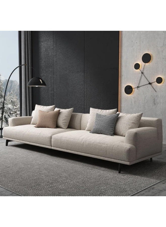 Zayn comforts Modern & Sleek Fabric Sofa Set â€“ 3-Seater - Image 1