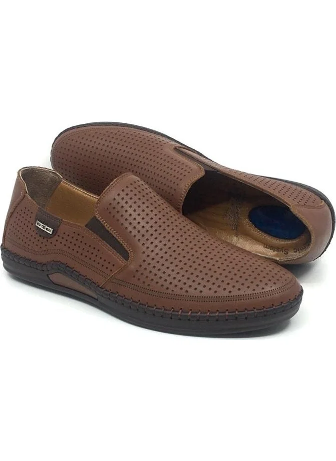 Catelli̇ Catelli i Leather Men's Summer Comfortable Daily Lightweight New Season Sandal Shoes 40-44