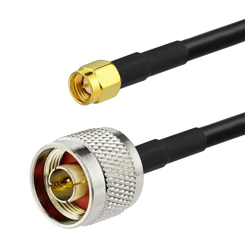 Superbat SMA Male to N Male RF Coaxial Coax Cable 25ft + 3pcs SMA to N Male/Female Coax Adapter Kit for Gateway Router 3G 4G LTE Ham Radio ADS-B Antenna etc - Image 2