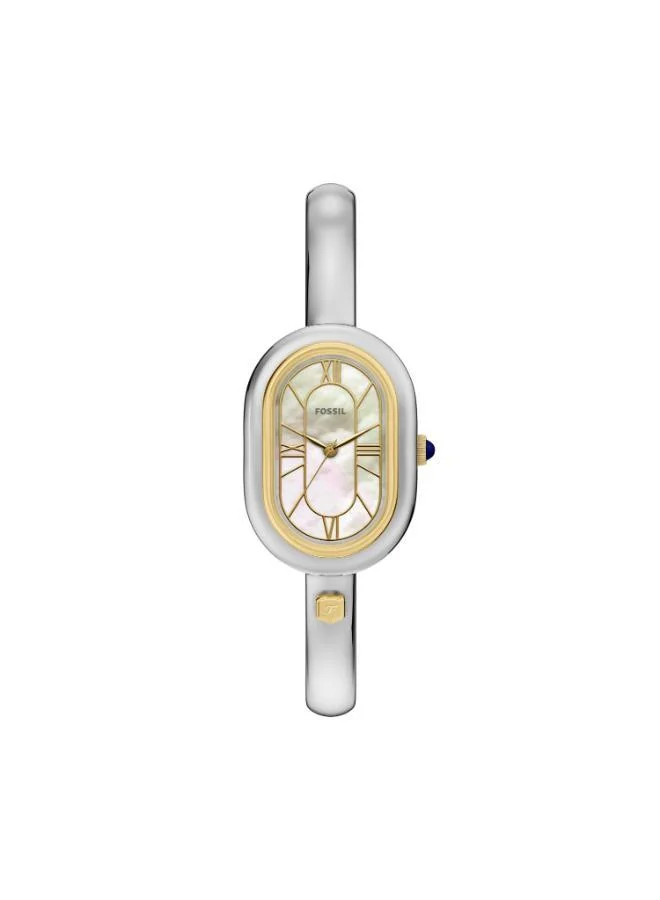 FOSSIL ES5455 Mother of Pearl Dial Analog Watch Bracelet