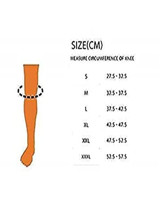 KUDIZE دعامة الركبة المفصلية المفتوحة من KUDIZE لتخفيف آلام مفصل الركبة، غطاء دعم وظيفي للركبة للرجال والنساء، مثبت لفافة تمزق الأربطة، رمادي (زوج واحد / قطعتان) (3XL) - Image 5