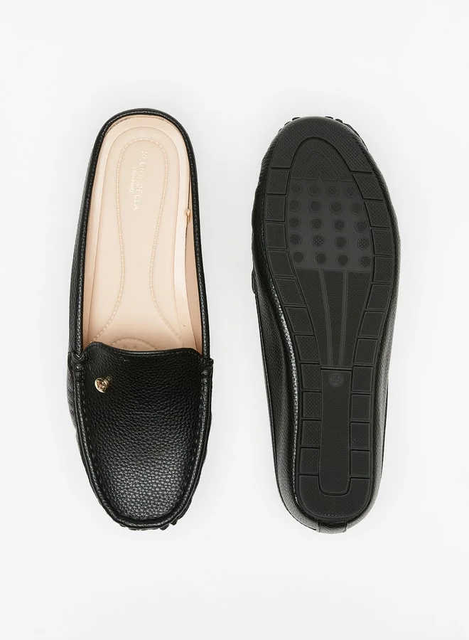 Flora Bella By Shoexpress Women's Solid Slip-On Mules
