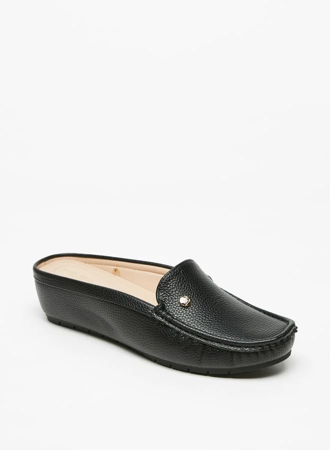 Flora Bella By Shoexpress Women's Solid Slip-On Mules