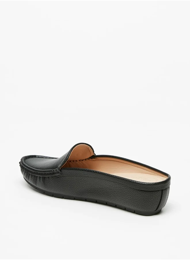 فلورا بيلا من شو إكسبرس Women's Solid Slip-On Mules