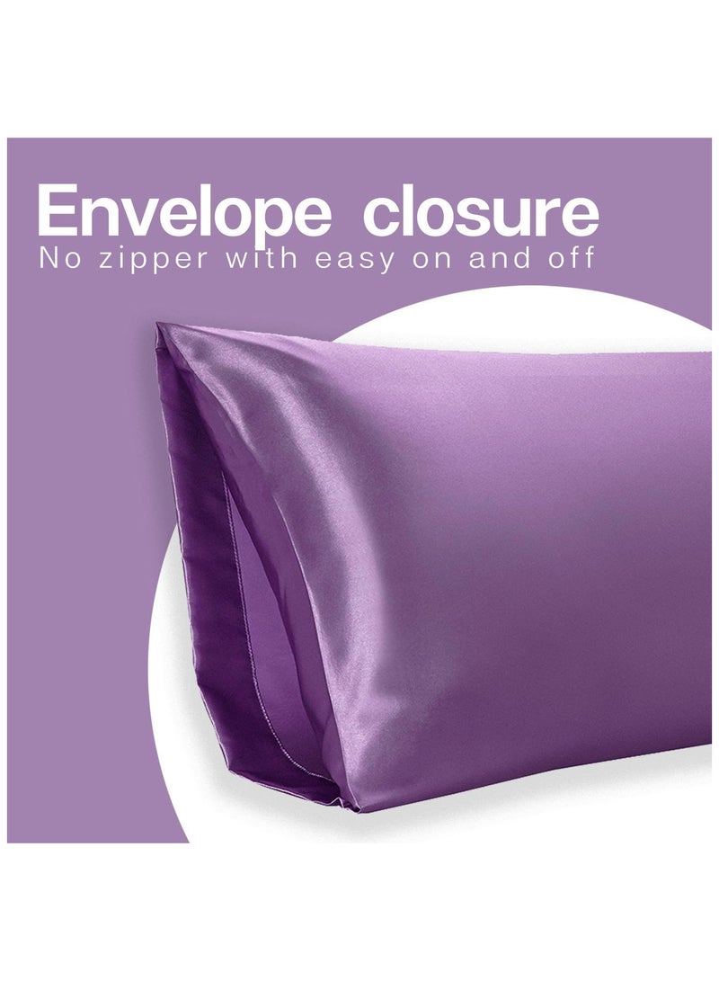 Satin Envelope Pillow Case 45*100 Cm  - Image 2