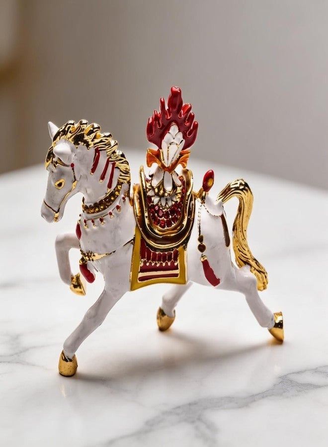 Plus Value Feng Shui Wish-Fulfilling Horse Trinket Box with Jewel - Boost Career Success & Prosperity, Goals and Wish Manifestation - Image 1