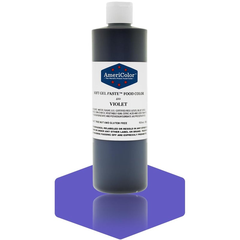VIOLET 135 Ounce Soft Gel Paste Food Color