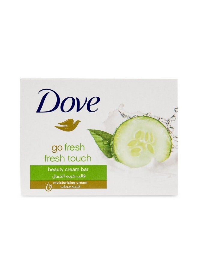 دوف (مستورد) قالب صابون كريم الجمال جو فريش تاتش (135 جرام * 3 ألواح)