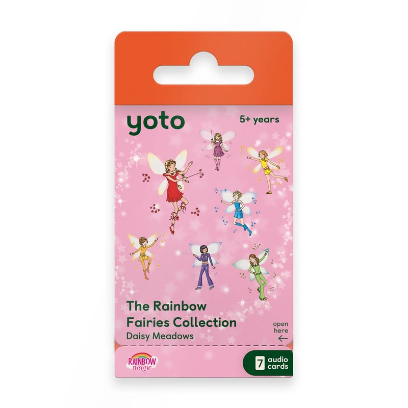 Yoto The Rainbow Fairies Collection by Daisy Meadows – 7 Kids Audio Cards for Use with Yoto Player & Mini All-in-1 Audio Player, Screen-Free Listening with Fun Playtime Bedtime Travel Stories, Ages 5+ - Image 1