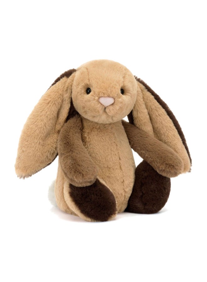 Jellycat Bashful Patchwork Brown Bunny Plush Toy, Ultra Soft Bunny Stuffed Animal for Kids & Babies, Premium Cuddly Rabbit Gift for Nursery, Birthdays & Collectors, 31cm - Image 1