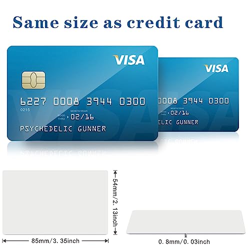 Timeskey NFC 100 Pieces NTAG216 Tags NTAG216 Chips NFC Tags NFC Card NFC Business Card NTAG216 Cards NFC Tag iPhone Compatible with All NFC Enabled Smartphones and Devices - Image 2