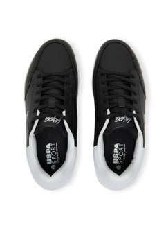 U.S. Polo Assn. Women's Black Low-Top Sneakers - Sleek Style with Lace-Up Design and Contrast White Heel Accent for Everyday Wear  - Image 5