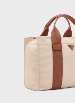 GUESS Canvas Ii Small Tote  - Image 3