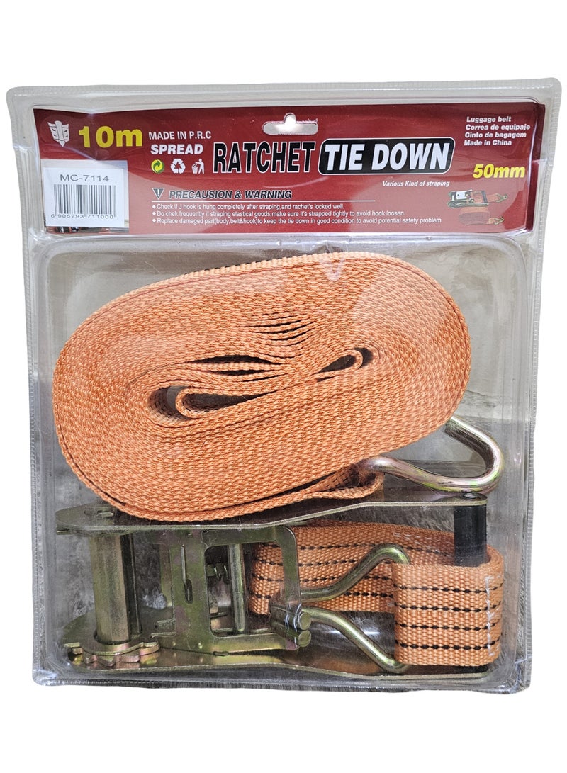 Furniture Tie Down and Luggage Securement Rope, 10m x 50mm
