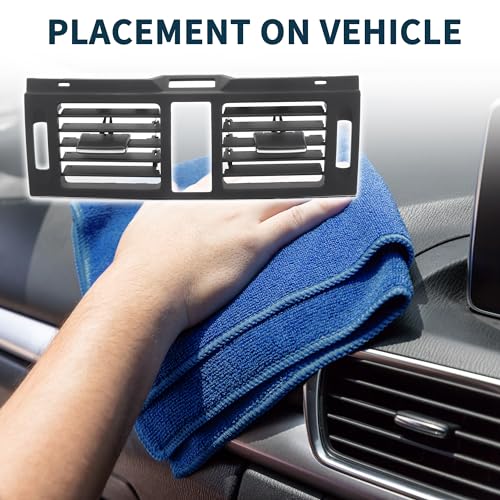 TUCKBOLD Center Dash A/C Outlet for Mercedes-Benz C350 Durable | Air Vent Panel Black 1 Pcs - Image 3