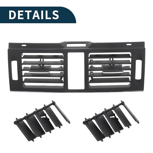 TUCKBOLD Center Dash A/C Outlet for Mercedes-Benz C350 Durable | Air Vent Panel Black 1 Pcs - Image 4
