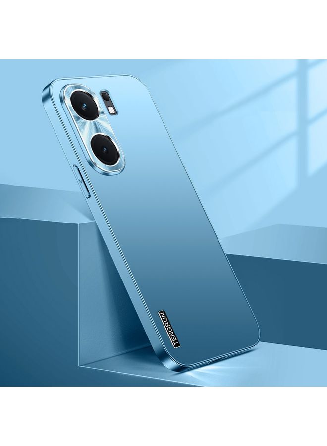 Case Cover For vivo iQOO Neo 9 Pro Streamer Series Micro Frosted Metal Paint PC Phone Case Sierra Blue