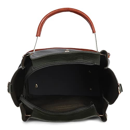 DANIEL CLARK Handbags For Women Combo (Green) - Image 5