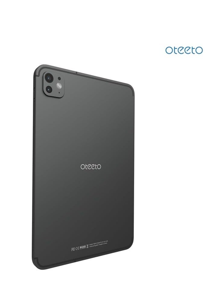 Oteeto - TAB 15 Tablet 10.1 Inch | 4G SIM & Dual SIM 5G | Octa Core Processor | Android 13 | 8GB RAM & 512GB ROM | 6000mAh Battery | 8MP Front & 13MP Rear Camera | Includes Flip Cover & Keyboard | iOS-Style User Interface Tablet - Image 1