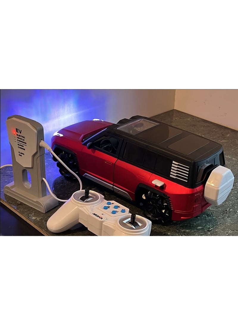 RED RC 360* Moka U8 Rechargeable Remote Control Car, G-turn - Image 2